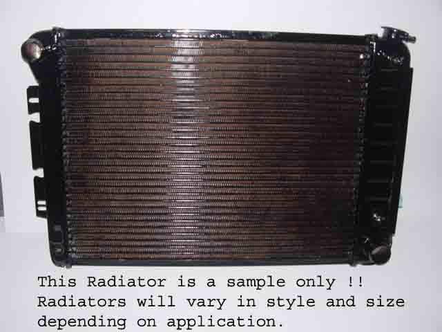 1967-1969 Radiator Automatic Transmission 4 Core Heavy Duty
