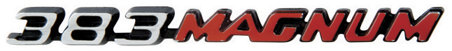 1971 Hood Emblem (383 Magnum)