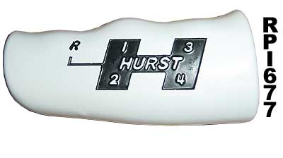 1964-1972 HURST T Shift Handle (4 Speed) - White