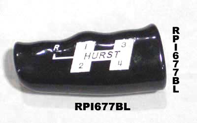 1964-1972 HURST T Shift Handle (4 Speed) - Black