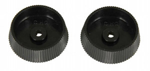1967-1968 Tone and Fader Knobs Black (Pair)